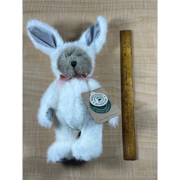NWT Vintage Boyds Bears Archive Collection Watson Bear As White Bunny Rabbit - Picture 5 of 6